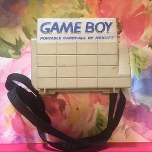 Vintage Game Boy Carrying Case. Hard Shell.